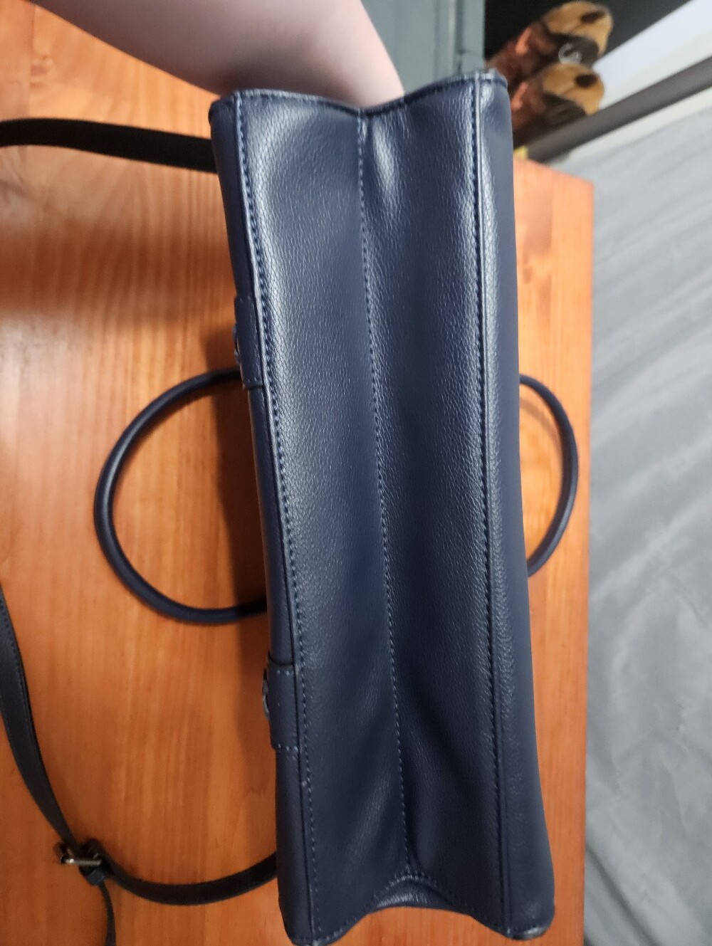 Wrangler Navy Blue Tote Bag Shoulder Strap And Crossbody Strap! - Picture 6 of 6